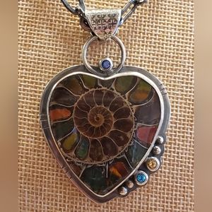 One of a kind sterling silver necklace